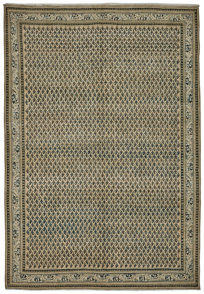 Beige vintage Persian rug 51015, 2.20 x 3.17 metres – full rug