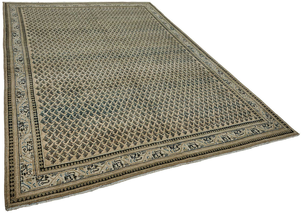 Beige vintage Persian rug 51015, 2.20 x 3.17 metres – photograph 2