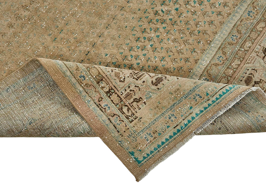 Beige vintage Persian rug 51016, 2.10 x 3.08 metres – photograph 6