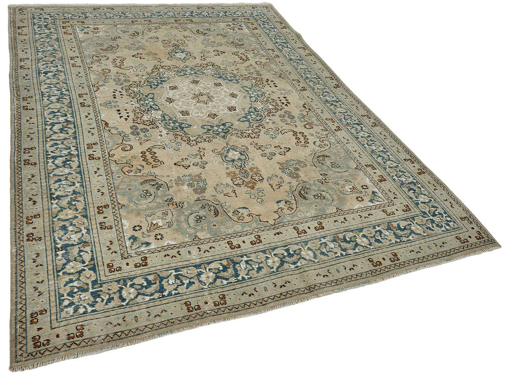 Beige vintage Persian rug 51017, 2.01 x 2.87 metres – photograph 2