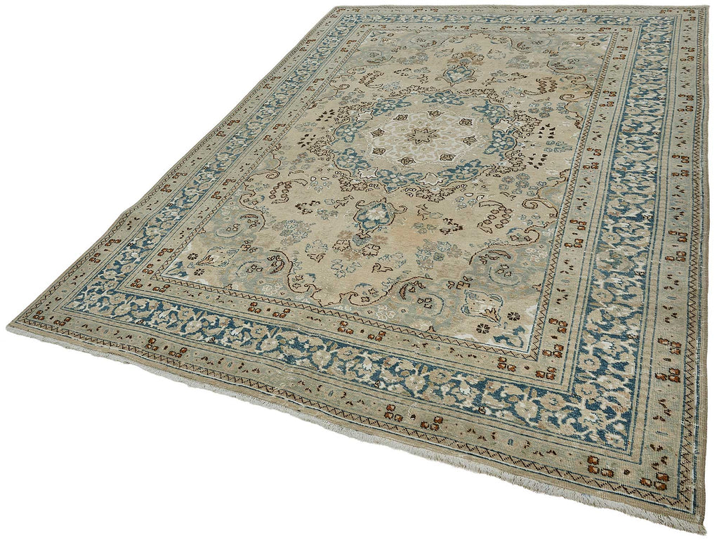 Beige vintage Persian rug 51017, 2.01 x 2.87 metres – photograph 3