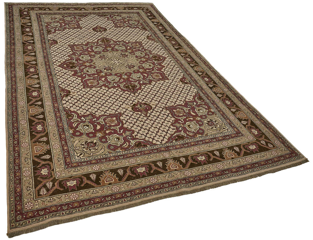 Beige vintage Persian rug 51020, 1.93 x 3.08 metres – photograph 2