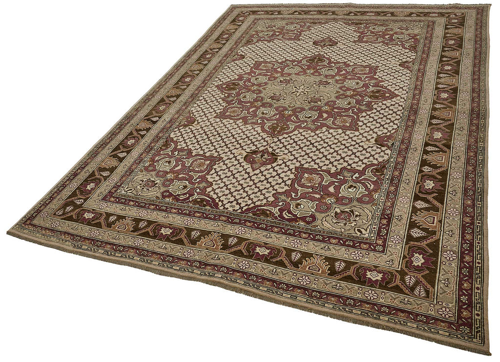 Beige vintage Persian rug 51020, 1.93 x 3.08 metres – photograph 3