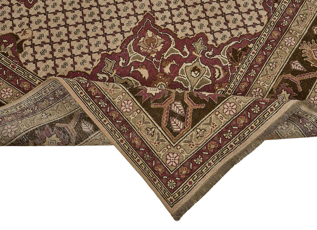 Beige vintage Persian rug 51020, 1.93 x 3.08 metres – photograph 6