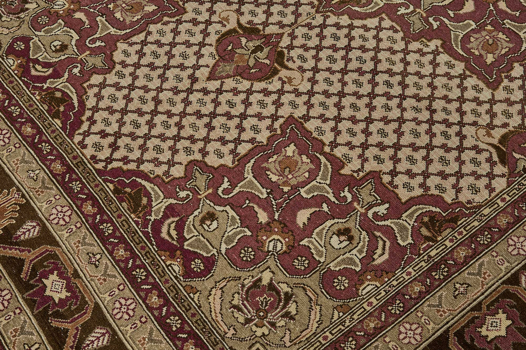 Beige vintage Persian rug 51020, 1.93 x 3.08 metres – photograph 10