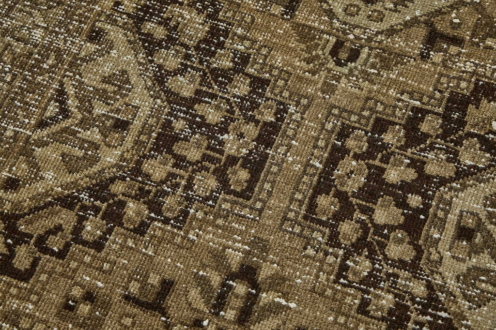 Beige vintage Persian rug 51021, 0.93 x 3.10 metres – photograph 5