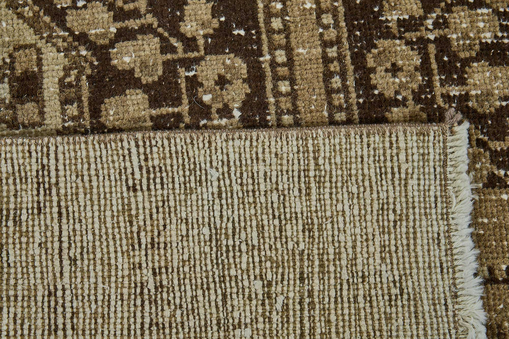 Beige vintage Persian rug 51021, 0.93 x 3.10 metres – photograph 7