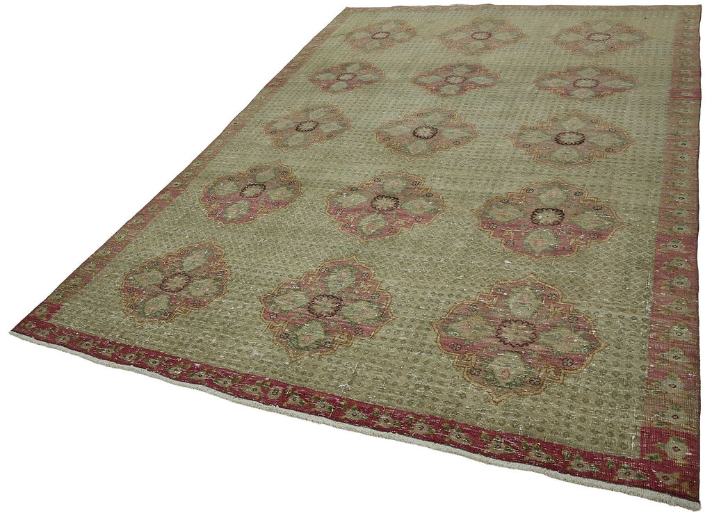 Beige vintage Persian rug 51023, 2.10 x 3.20 metres – photograph 3