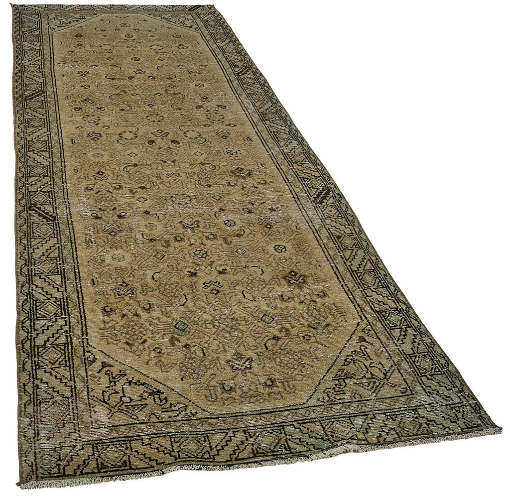 Beige vintage Persian rug 51024, 1.03 x 2.94 metres – photograph 2