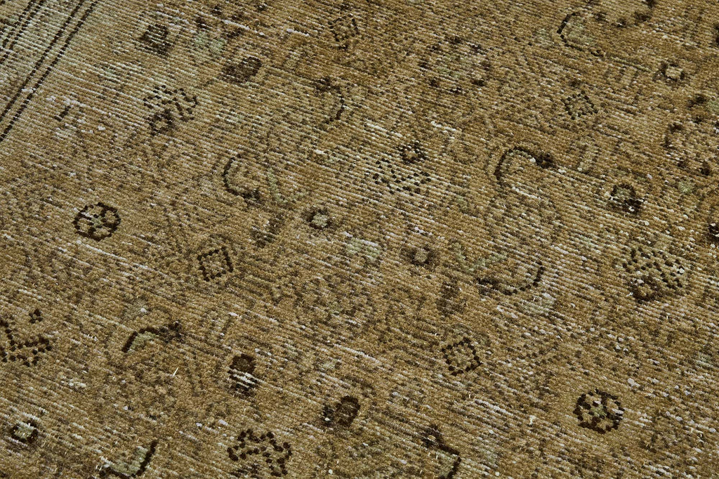 Beige vintage Persian rug 51024, 1.03 x 2.94 metres – photograph 5