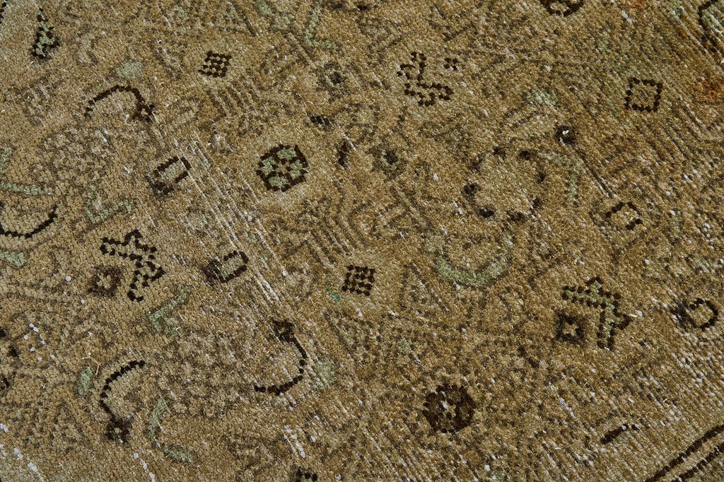 Beige vintage Persian rug 51024, 1.03 x 2.94 metres – photograph 9