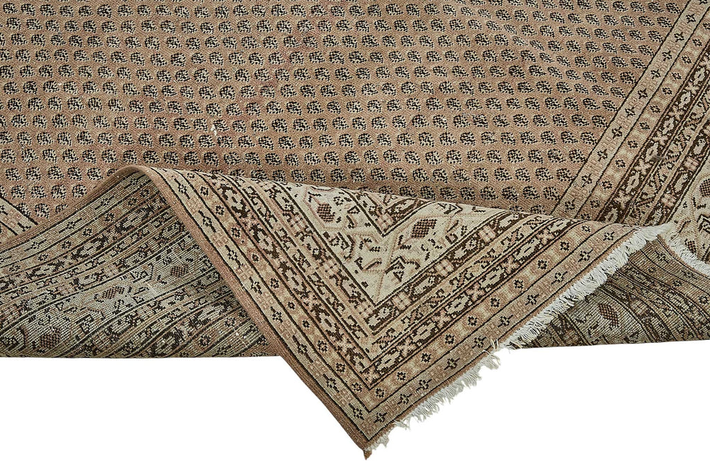 Beige vintage Persian rug 51025, 2.46 x 3.43 metres – photograph 6