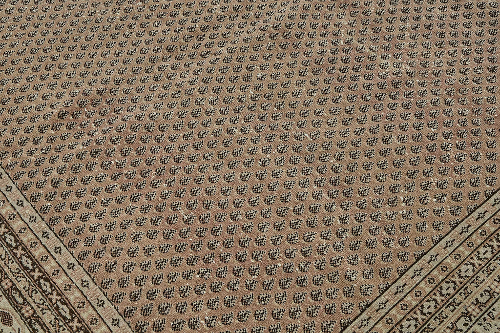 Beige vintage Persian rug 51025, 2.46 x 3.43 metres – photograph 9