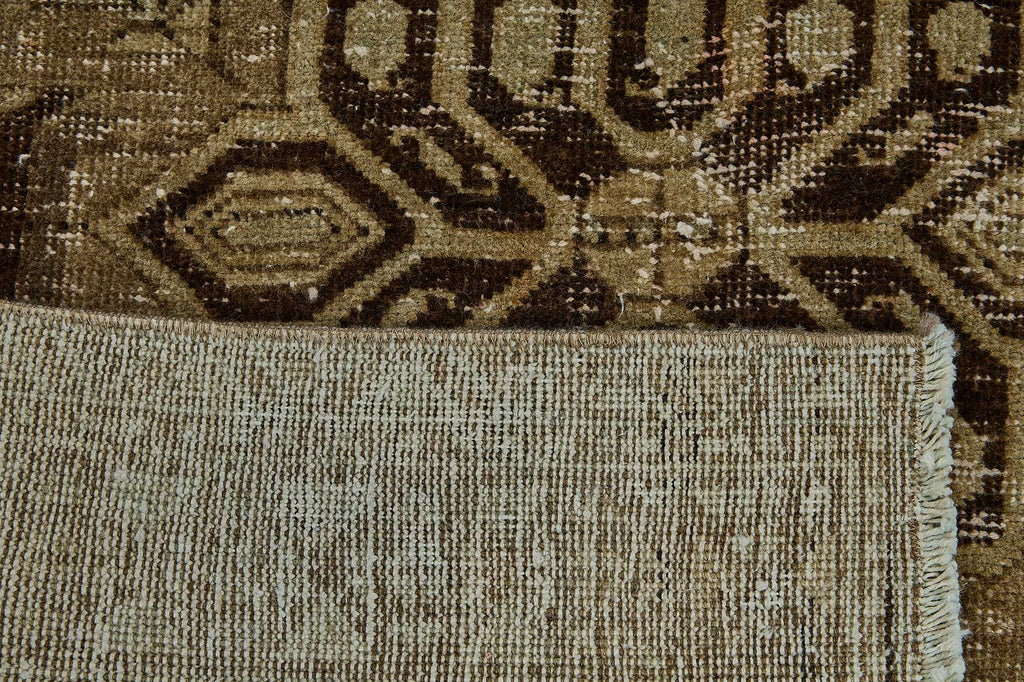 Beige vintage Persian rug 51027, 0.97 x 3.32 metres – photograph 7