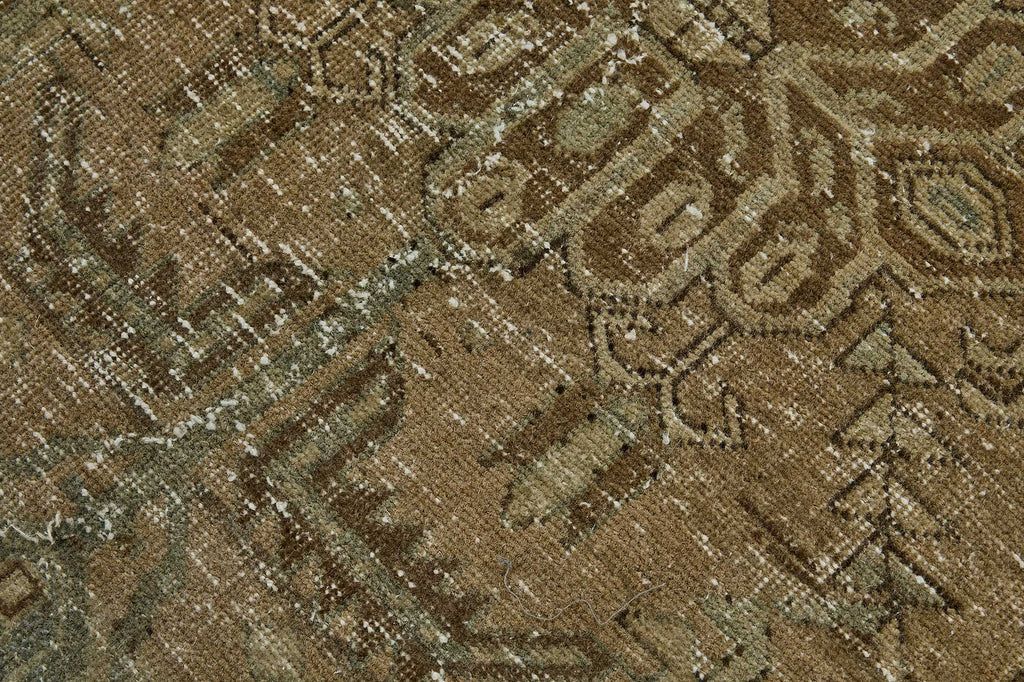 Beige vintage Persian rug 51027, 0.97 x 3.32 metres – photograph 9
