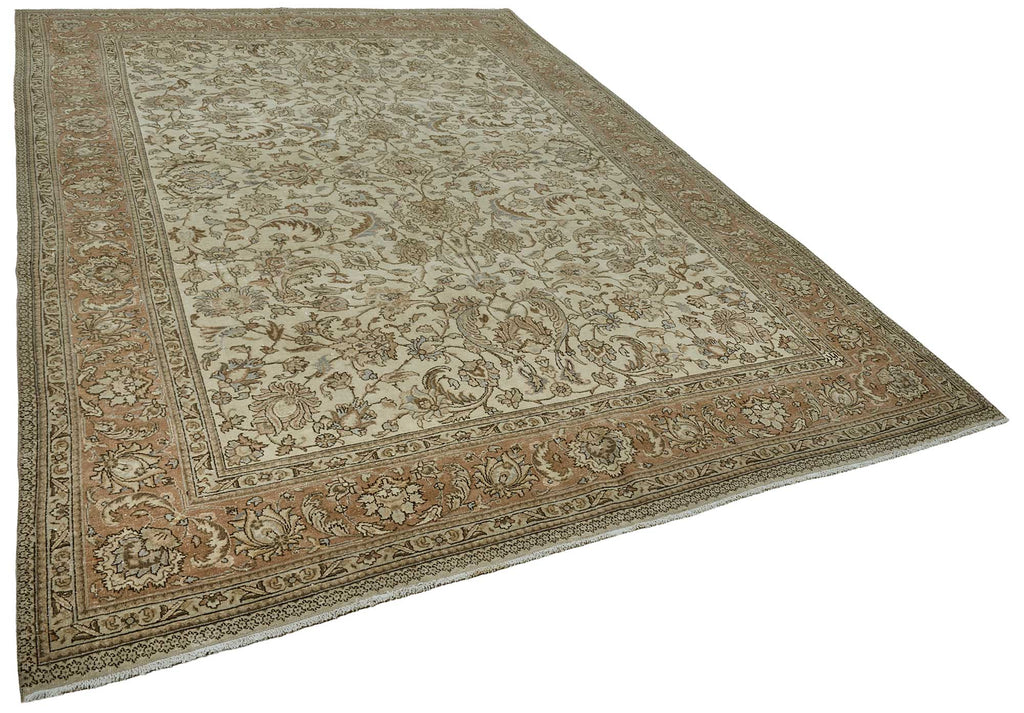 Beige vintage Persian rug 51028, 2.40 x 3.47 metres – photograph 2