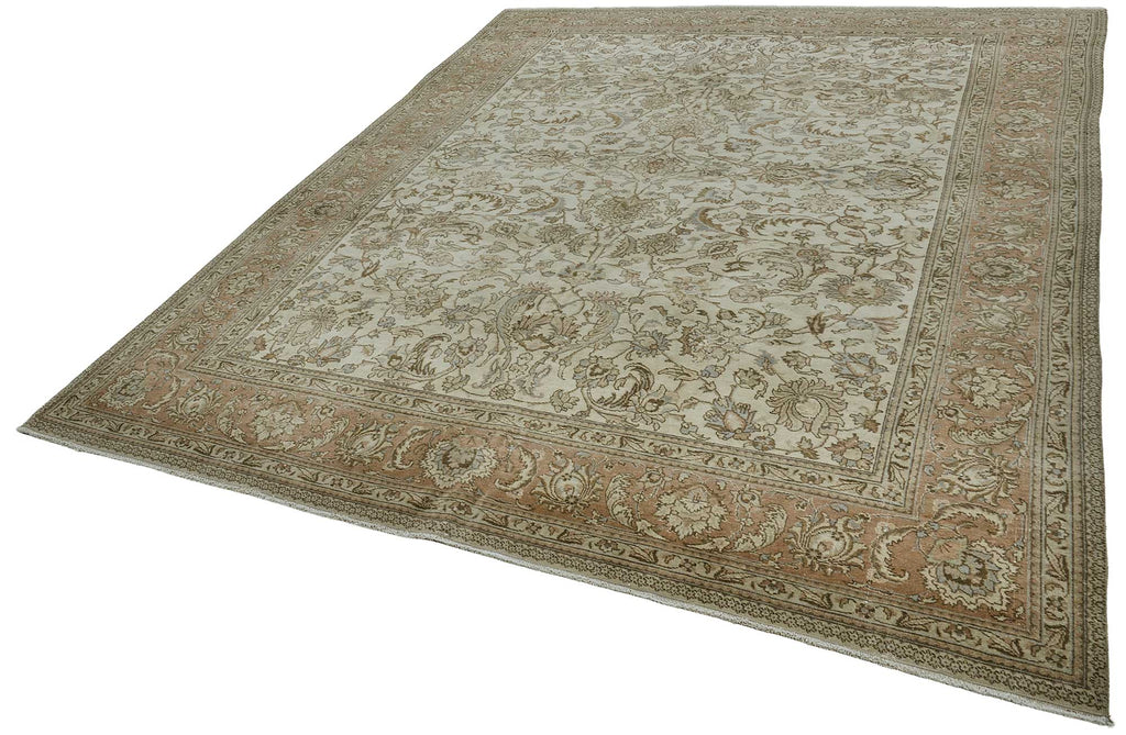 Beige vintage Persian rug 51028, 2.40 x 3.47 metres – photograph 3
