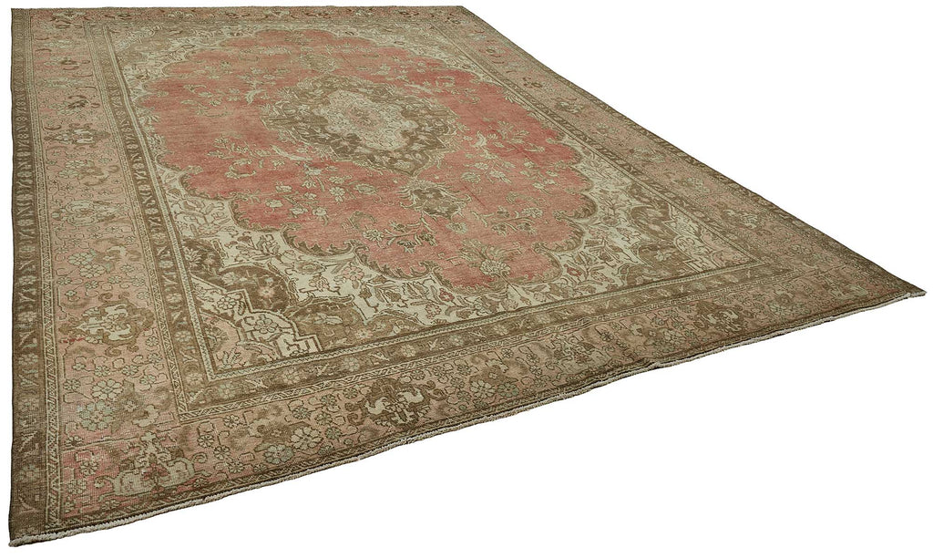 Beige vintage Persian rug 51029, 3.18 x 4.07 metres – photograph 2