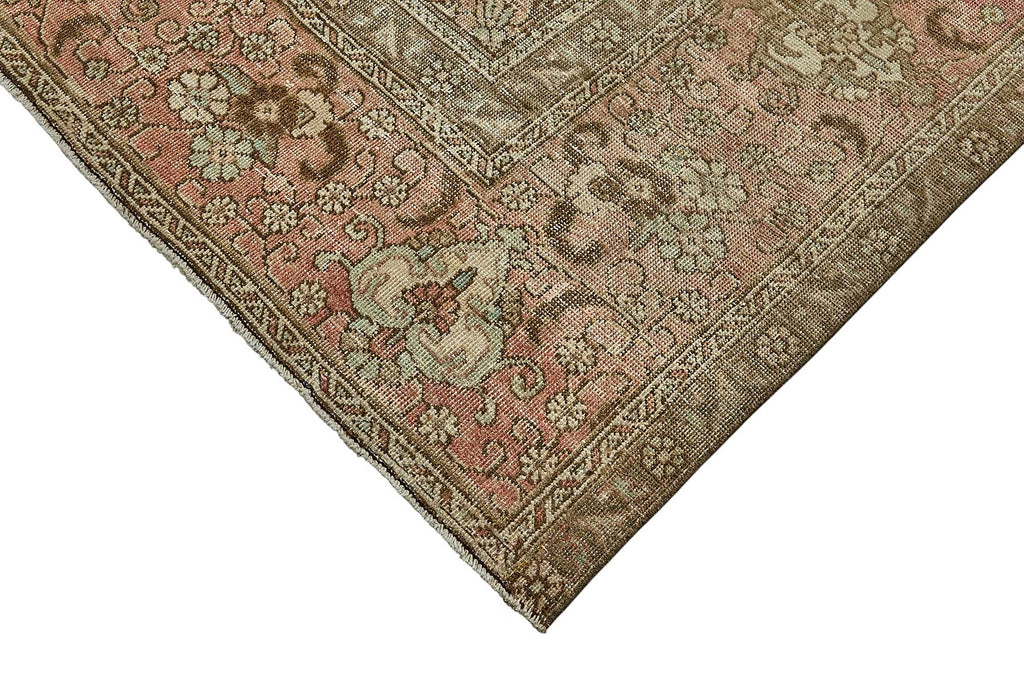 Beige vintage Persian rug 51029, 3.18 x 4.07 metres – photograph 4