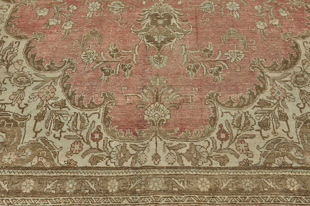 Beige vintage Persian rug 51029, 3.18 x 4.07 metres – photograph 10