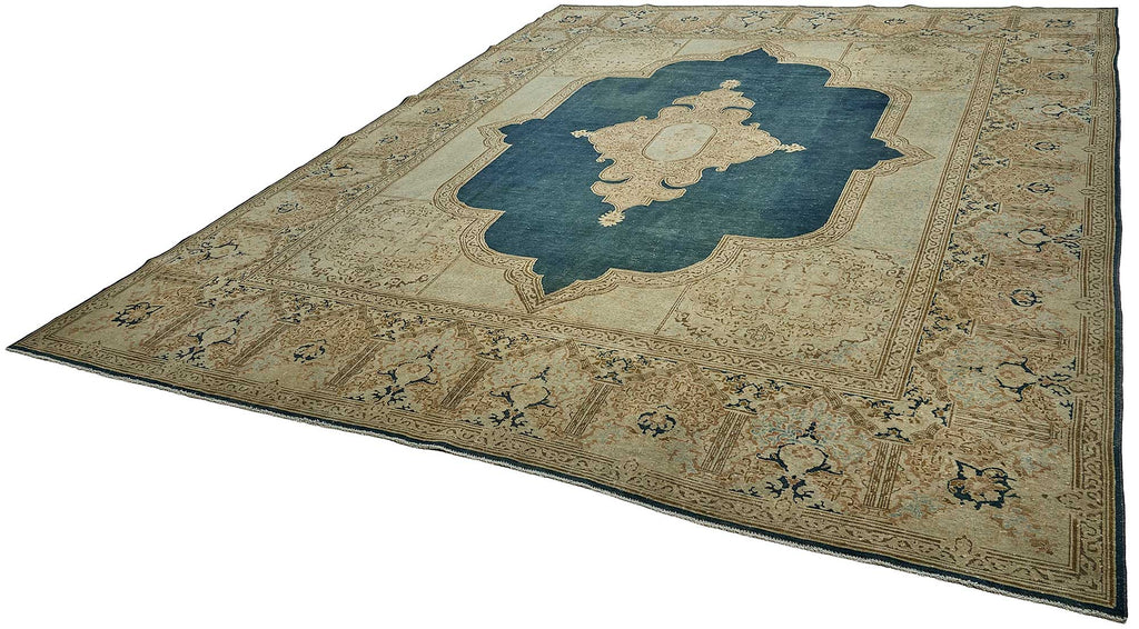 Beige vintage Persian rug 51030, 3.04 x 4.13 metres – photograph 3