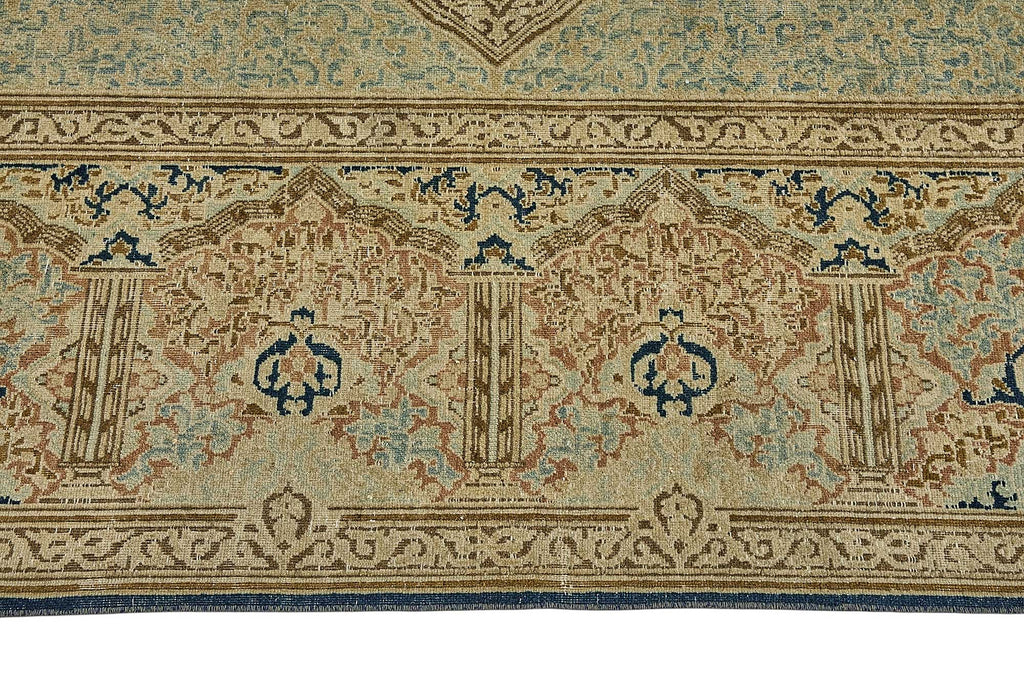 Beige vintage Persian rug 51030, 3.04 x 4.13 metres – photograph 8