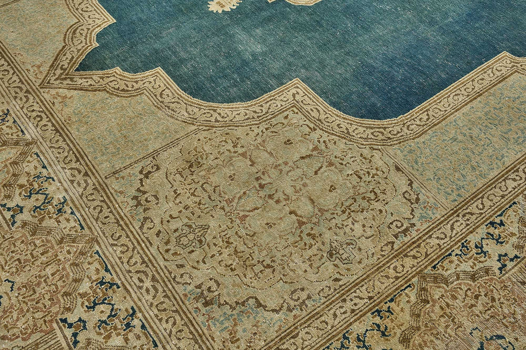 Beige vintage Persian rug 51030, 3.04 x 4.13 metres – photograph 9