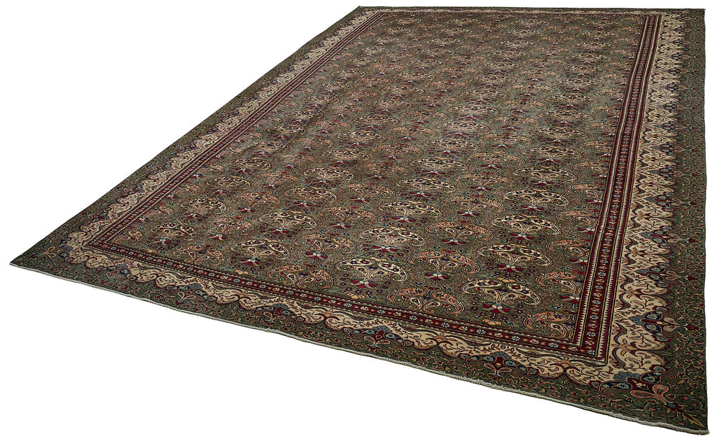 Beige vintage Persian rug 51032, 2.86 x 4.25 metres – photograph 3