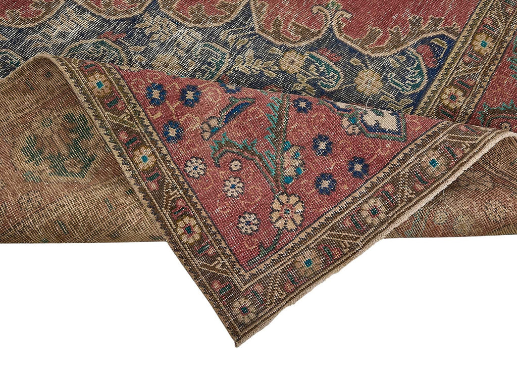 Beige vintage Persian rug 51034, 3.00 x 3.91 metres – photograph 6