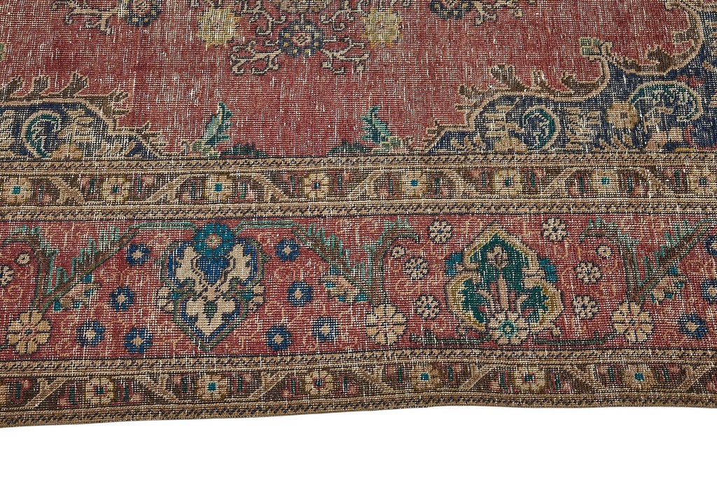 Beige vintage Persian rug 51034, 3.00 x 3.91 metres – photograph 8