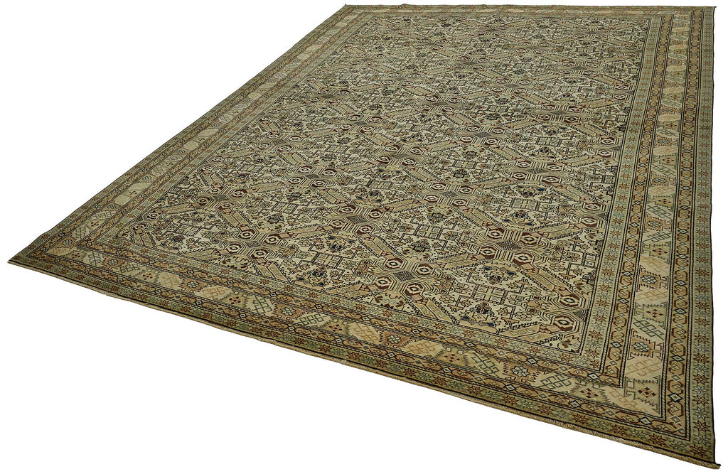 Beige vintage Persian rug 51035, 2.59 x 3.74 metres – photograph 3