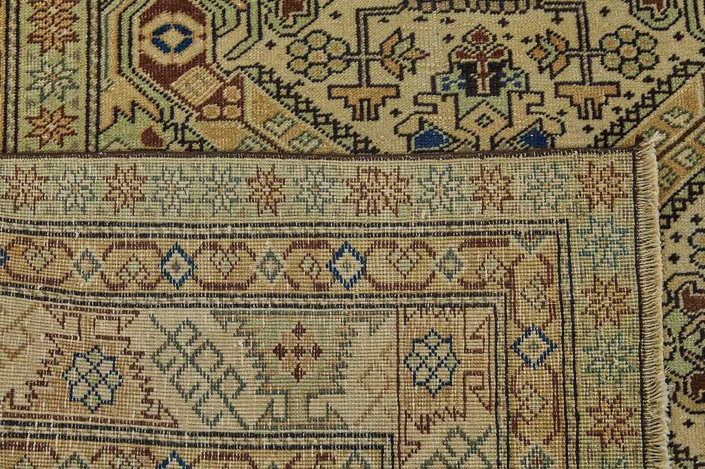 Beige vintage Persian rug 51035, 2.59 x 3.74 metres – photograph 7