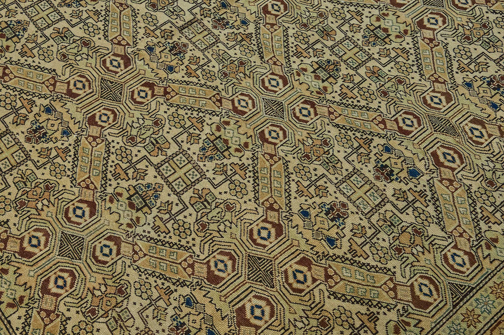 Beige vintage Persian rug 51035, 2.59 x 3.74 metres – photograph 9
