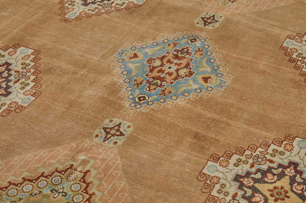 Beige vintage Persian rug 51036, 2.41 x 4.17 metres – photograph 5