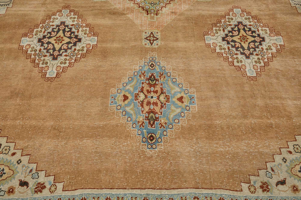 Beige vintage Persian rug 51036, 2.41 x 4.17 metres – photograph 10