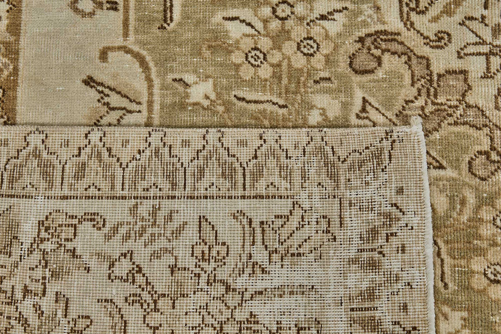 Beige vintage Persian rug 51037, 2.90 x 3.71 metres – photograph 7