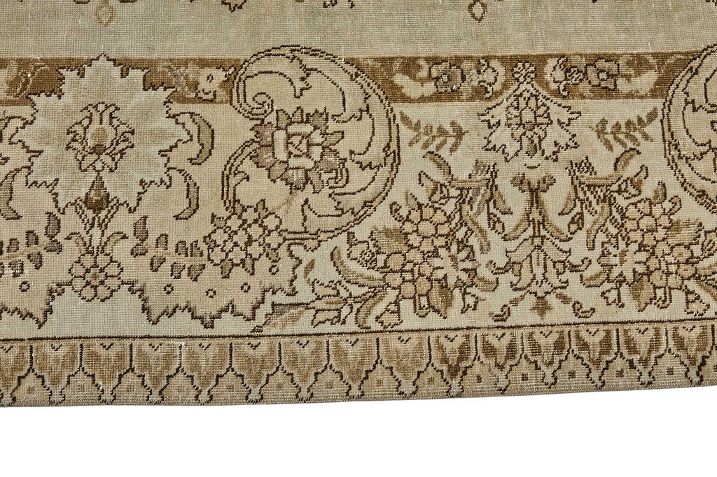 Beige vintage Persian rug 51037, 2.90 x 3.71 metres – photograph 8