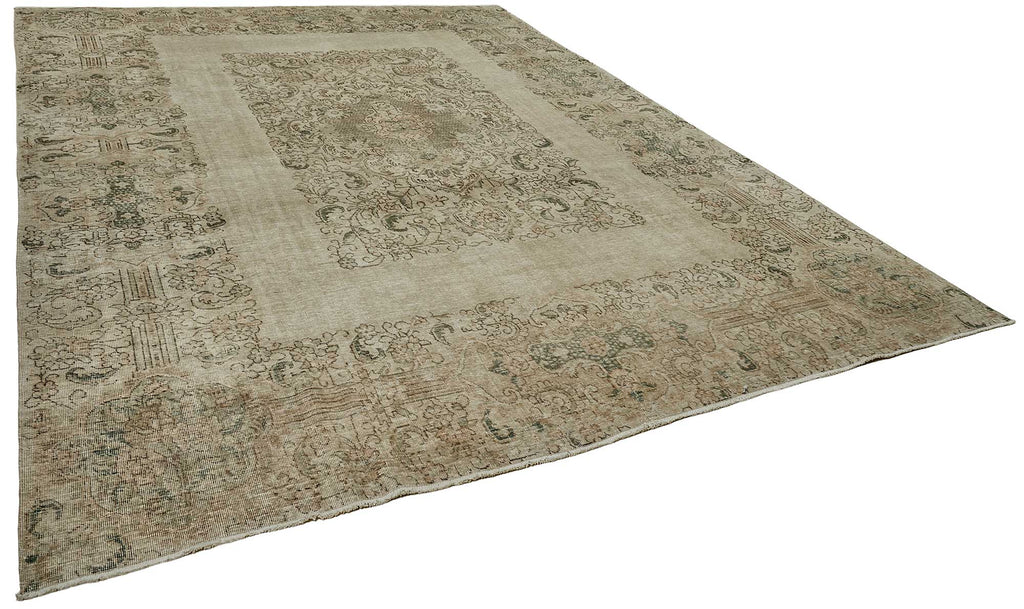 Beige vintage Persian rug 51038, 3.03 x 3.96 metres – photograph 2