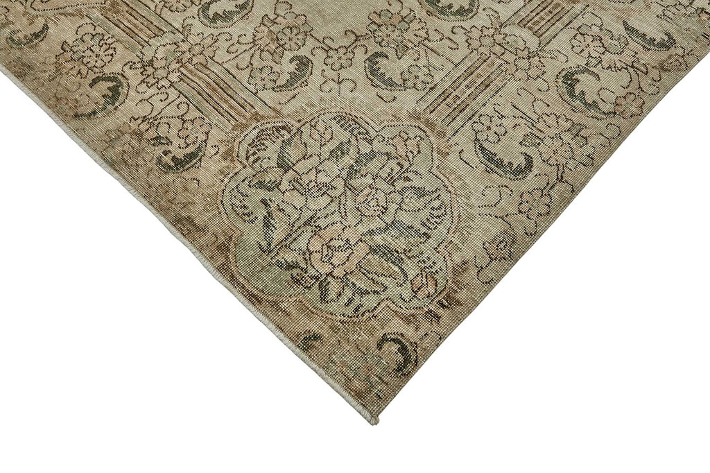 Beige vintage Persian rug 51038, 3.03 x 3.96 metres – photograph 4