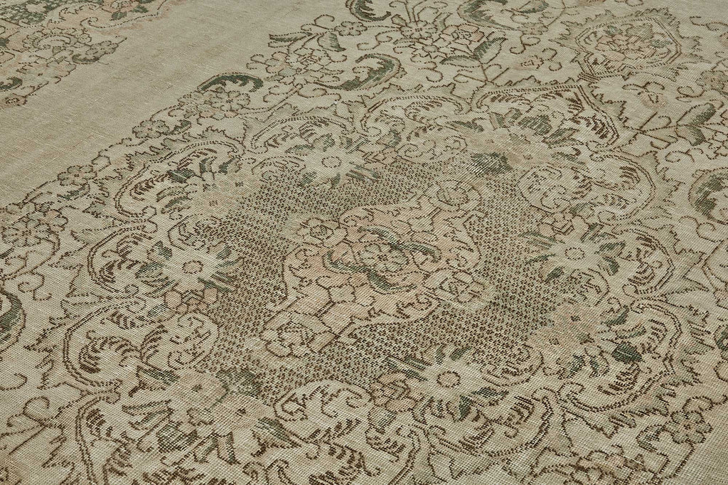 Beige vintage Persian rug 51038, 3.03 x 3.96 metres – photograph 5