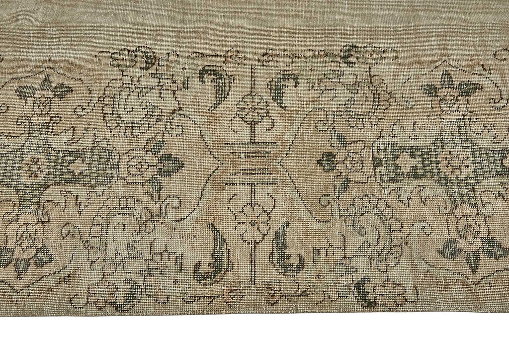 Beige vintage Persian rug 51038, 3.03 x 3.96 metres – photograph 8