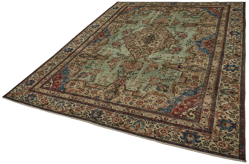 Beige vintage Persian rug 51039, 2.25 x 3.22 metres – photograph 3