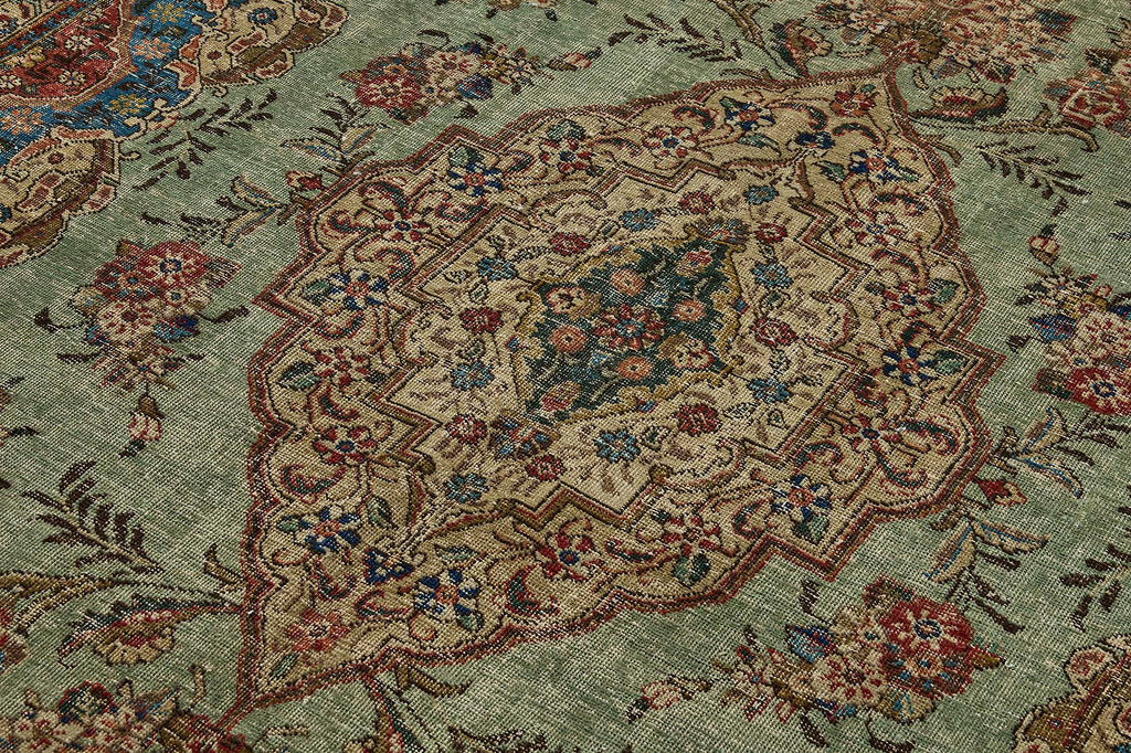 Beige vintage Persian rug 51039, 2.25 x 3.22 metres – photograph 5