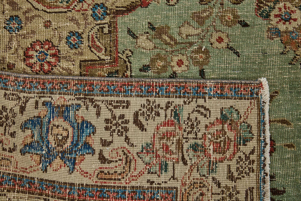 Beige vintage Persian rug 51039, 2.25 x 3.22 metres – photograph 7