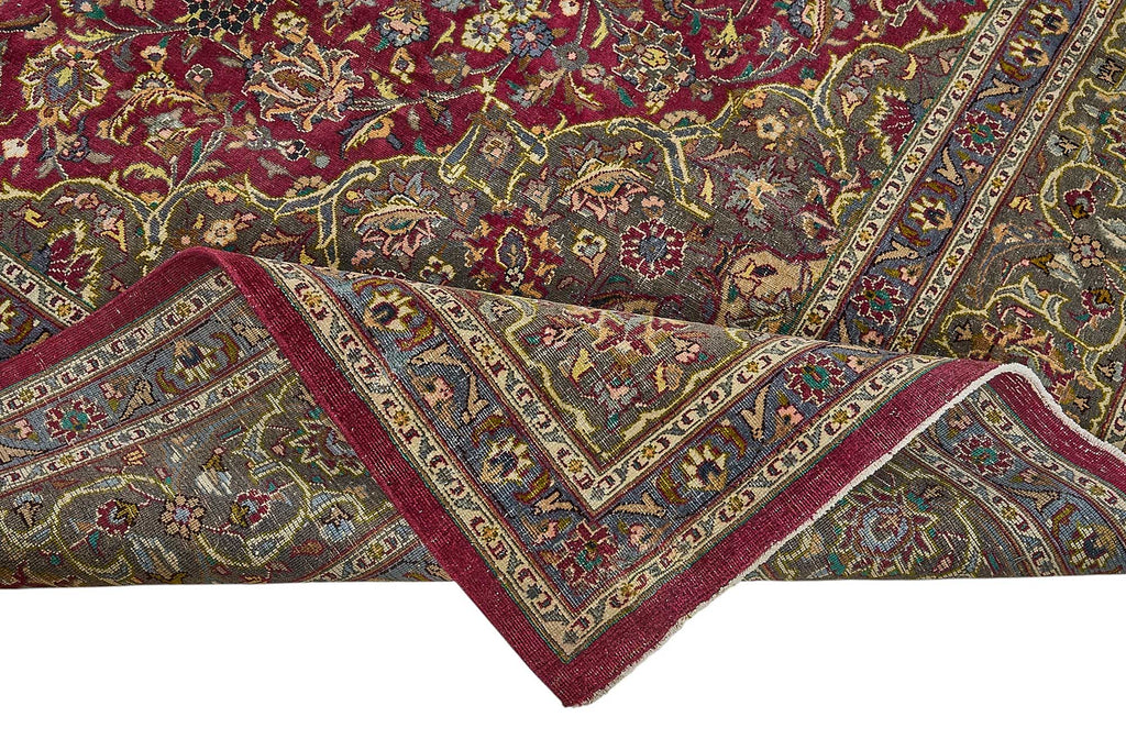 Beige vintage Persian rug 51041, 2.97 x 3.96 metres – photograph 6