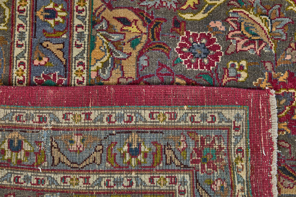 Beige vintage Persian rug 51041, 2.97 x 3.96 metres – photograph 7