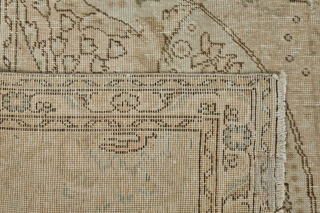 Beige vintage Persian rug 51042, 2.96 x 3.85 metres – photograph 7