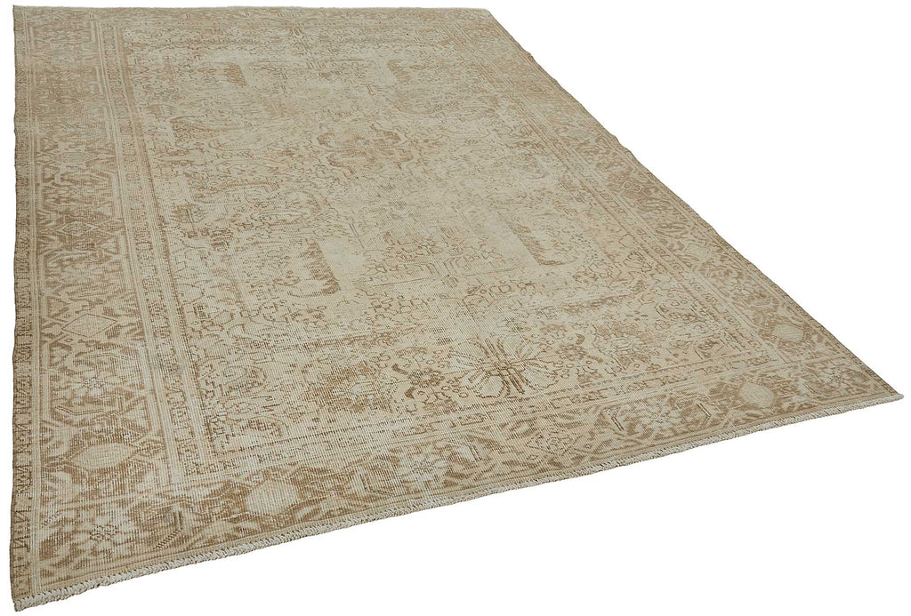Beige vintage Persian rug 51043, 2.38 x 3.31 metres – photograph 2