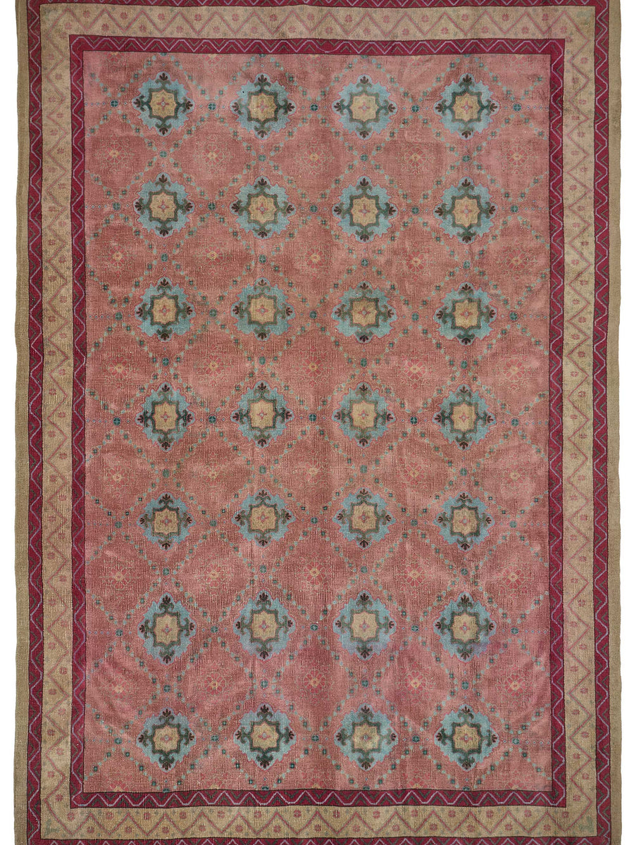 Vintage Persian Rug – Beige, 272 × 404 cm | 51044