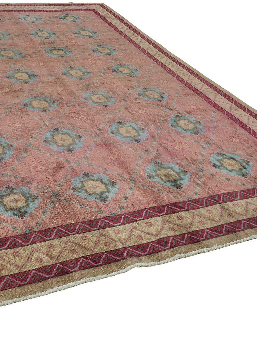 Vintage Persian Rug – Beige, 272 × 404 cm | 51044